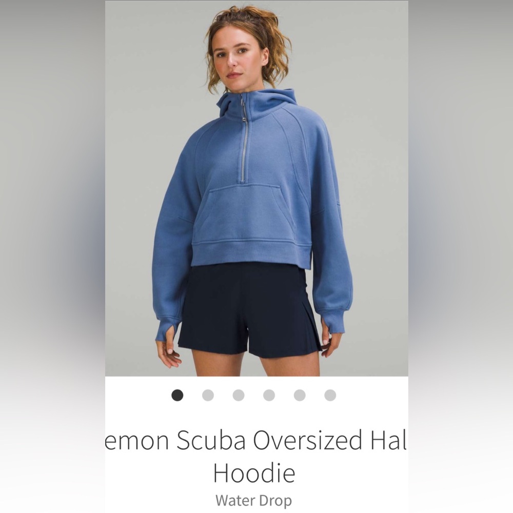 Lululemon Scuba Oversized Half-Zip Hoodie